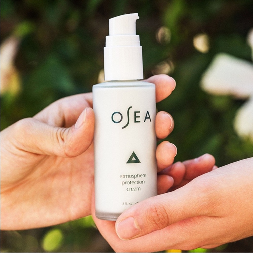 OSEA Atmosphere Protection Cream Primer Moist Firming Moisturizer NWT